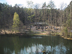 Skyline of Weisenheim am Berg