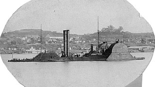 Ironclad gunboat USS Choctaw