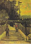 Chemin en pente à Montmartre 1886 Musée Van Gogh, Amsterdam (F232)