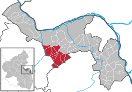 Lokaasje ferbânsgemeente yn Rynlân-Palts.