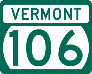 <span class="mw-page-title-main">Vermont Route 106</span> State highway in Windsor County, Vermont, US