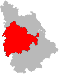 Arrondissement de Poitiers - Carte