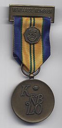 Vierdaagse Orderly Medal post 1977 Bronze (Obverse).jpg