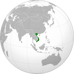 Vietnam - Localizzazione