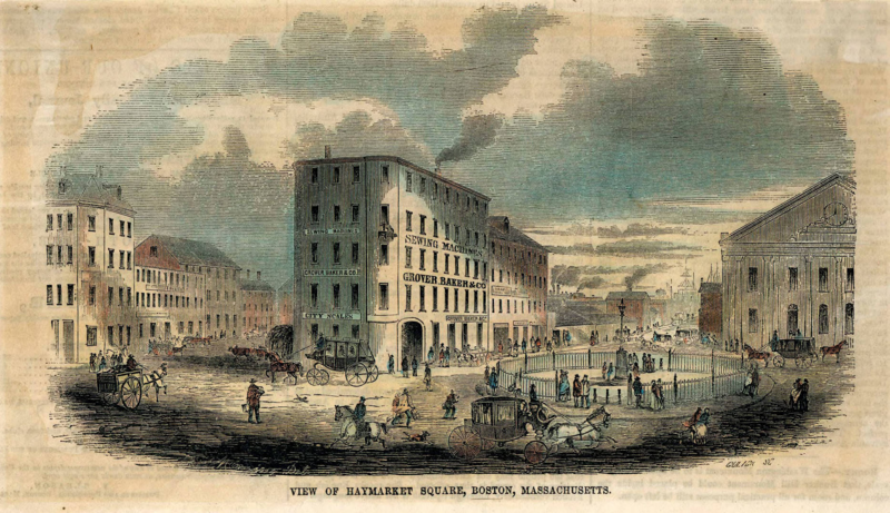 File:View of Haymarket Square, 1853.png