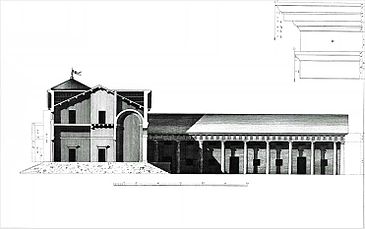 Villa Saraceno sezione Bertotti Scamozzi 1778.jpg