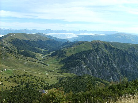 Vista dal monte grappa