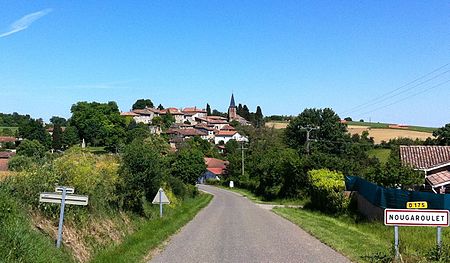 Vue sur Nougaroulet