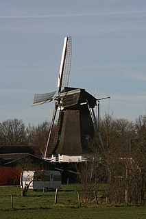 De Hoop, Wachtum Dutch windmill