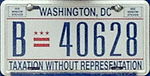 Washington, bus nummerplade.jpg