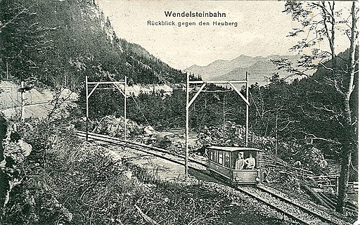 Wendelsteinbahn - Postcard
