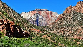 Vista desde la autopista 9 de Utah.