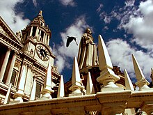 West side of St Paul's Cathedral London.jpg