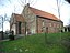 Lutheran Church (south), Westrum (village in the northwestern part of Germany, Wangerland, district of Friesland)