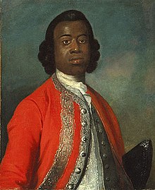 Retrato del William Ansah Sessarakoo pintado en 1749, óleo por Gabriel Mathias.