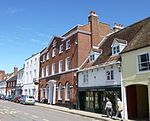 Wimborne Conservative Club Wimborne, The Man in the Wall.JPG