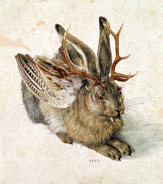 <span class="mw-page-title-main">Wolpertinger</span> German mythological hybrid animal