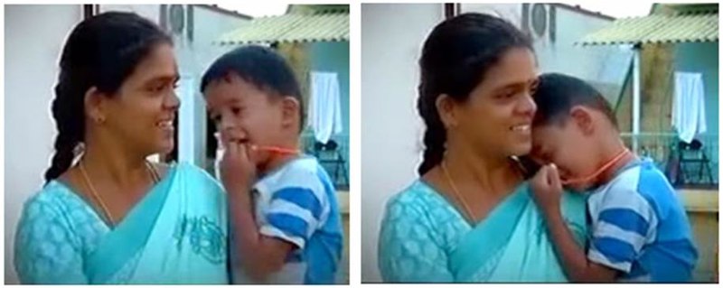 File:Woman Nano-scientist Dr.T.Theivasanthi and her kid.jpg