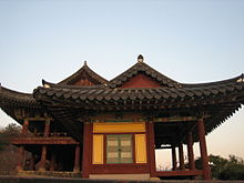 Yeongnamnu in Miryang, South Gyeongsang Province. A pavilion from the Joseon.