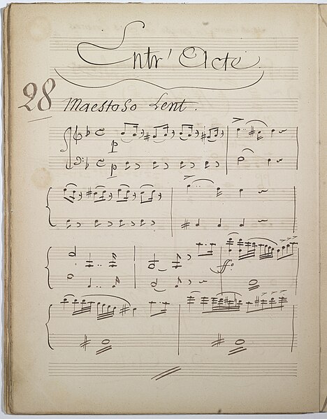 File:"André Gérard. Drame en 5 Actes. Musique de M. Ancessy.... Première Représentation le 30 Avril 1857. Odéon." Musique de scène pour la, pièce de Victor Séjour - btv1b525044130 (056 of 574).jpg