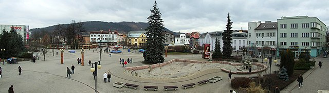 Panorama of the historic center