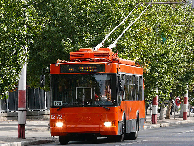 Trolza-5275 low-entry trolleybus