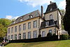 Aywiers Abbey og det omkringliggende land i Couture-Saint-Germain