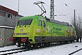 搭載2006年世界盃廣告的101 067號機車，德國鐵路為該屆賽事的主贊助商之一