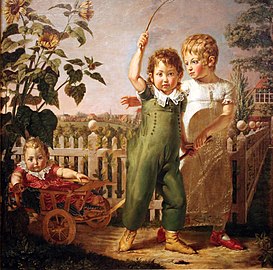 "ילדי הילסנבק" (1805–1806), 131.5 x ‏143.5 ס"מ