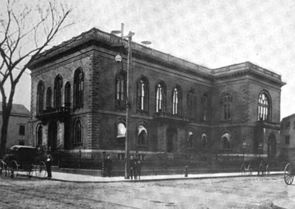 Библиотека в г. Нью-Бедфорд, 1899 год