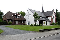 194 Pfarrkirche mit Pfarrhaus, Schaffenbergstraße 9 (Herzbroich)