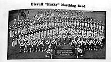 The Dieruff "Husky" marching band in 1976 1976 - Marching Band - Dieruff High School - Allentown PA.jpg