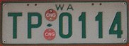 1978 Western Australia registration plate TP0114 Transperth bus.jpg