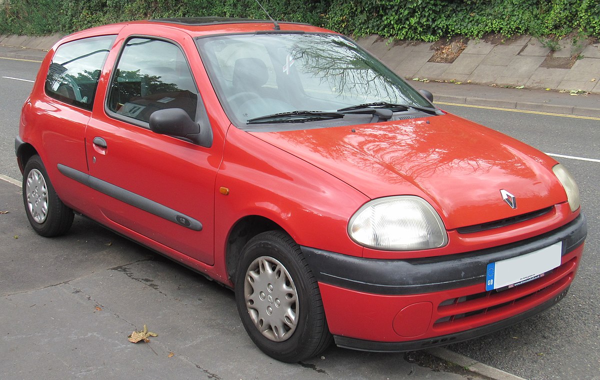 draadloos ondeugd Kwijting File:1998 Renault Clio Grande 1.2 Front.jpg - Wikipedia