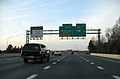 English: I-270 northbound approaching the interchange for MD 118, Germantown, Maryland Camera location 39° 10′ 52.7″ N, 77° 15′ 05.7″ W    View all coordinates using: OpenStreetMap