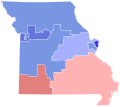 2012 Missouri Attorney General election by congressional district