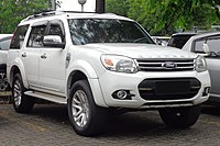 2014 Ford Everest (fourth facelift)