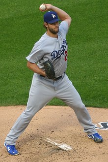 20170718 Dodgers-WhiteSox Clayton Kershaw pickoff throw.jpg