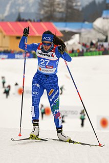 Ilaria Debertolis Italian cross-country skier