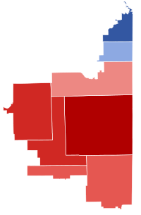 2022 Illinois 2nd Congressional District Results.svg