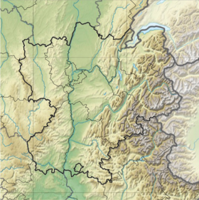 veja no mapa de Rhône-Alpes