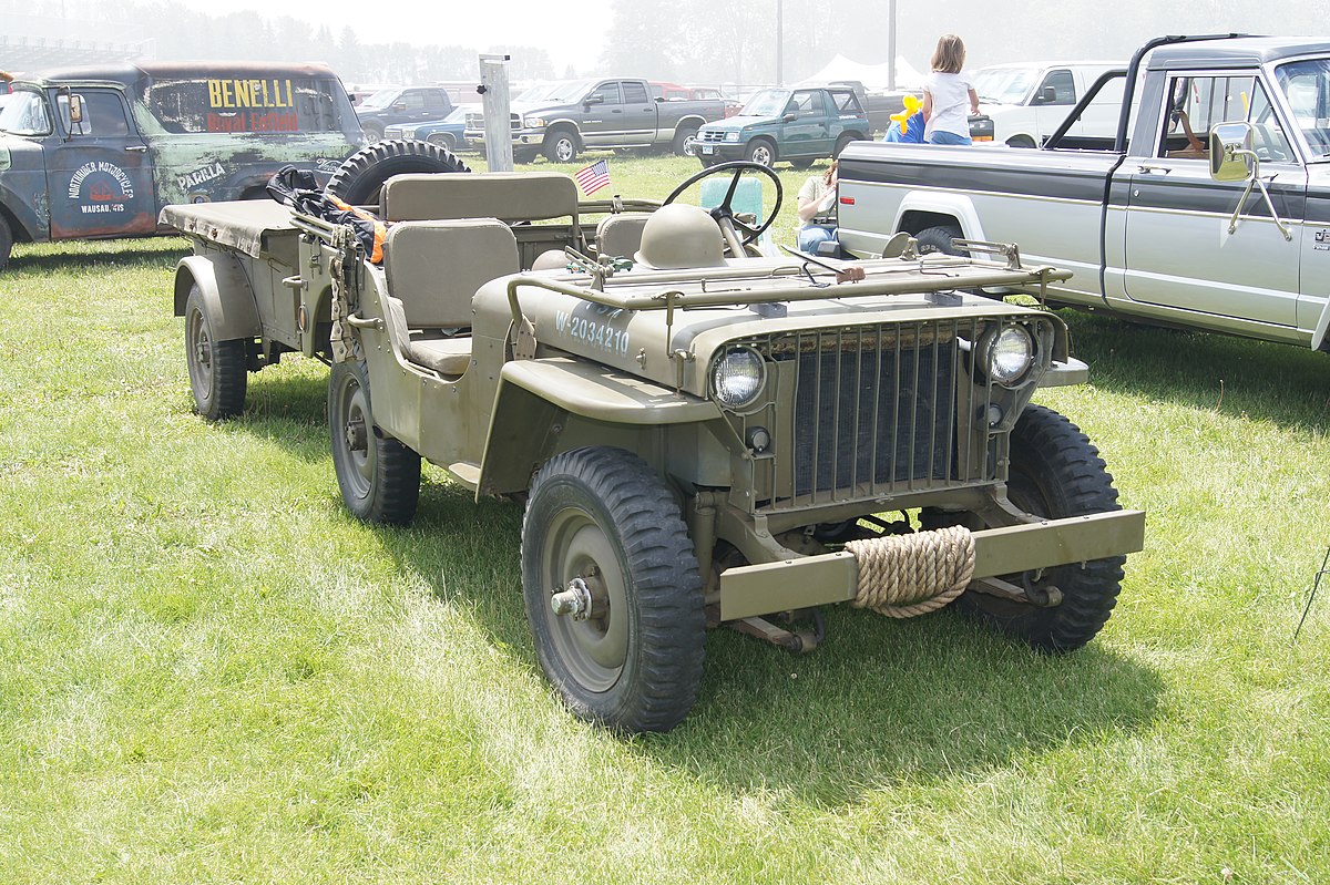 Jeep Willys MB радиатор