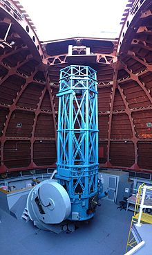 The 60 inch telescope, first light in 1908 60-inch Telescope.JPG