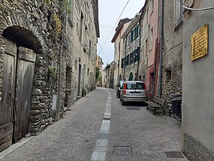 A Stra (Utuê), vista da burgâ