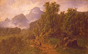 ピレネー山脈の風景 (1877年)[3]