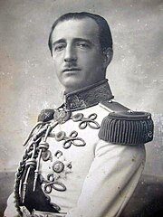 King Zog was deposed as Albania's ruler following the Italian invasion of Albania in April 1939 Ahmet-Zogu-1895---1961.jpg