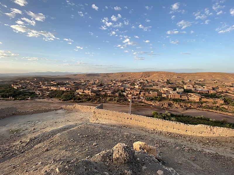 File:Ait Benhaddou from the top of the ksar, Morocco (48995223591).jpg