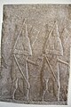 Ancient Assyria Bas-Relief of Armed Soldiers, Palace of King Sennacherib (704-689 BC).jpg