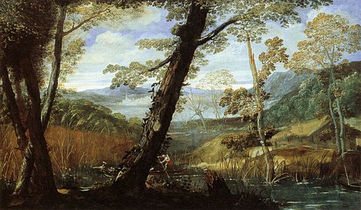 Paysage (1590) National Gallery, Washington.