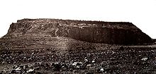 The Fortress of Magdala, prior to its destruction in April 1868 April 1868 Magdala Fortress.jpg